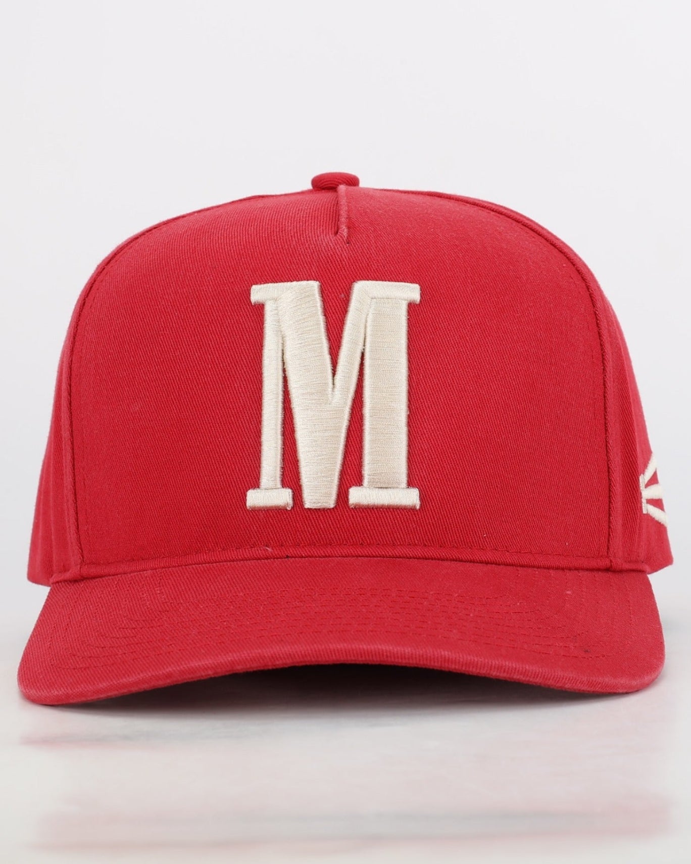 vintage washed m logo baseball cap