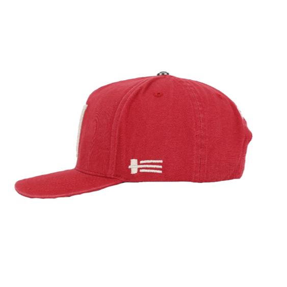vintage washed m logo baseball cap